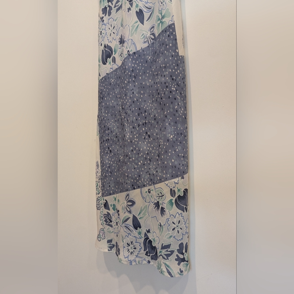 Jonathan Martin Blue Polka Dot Dress - Picture 5 of 6
